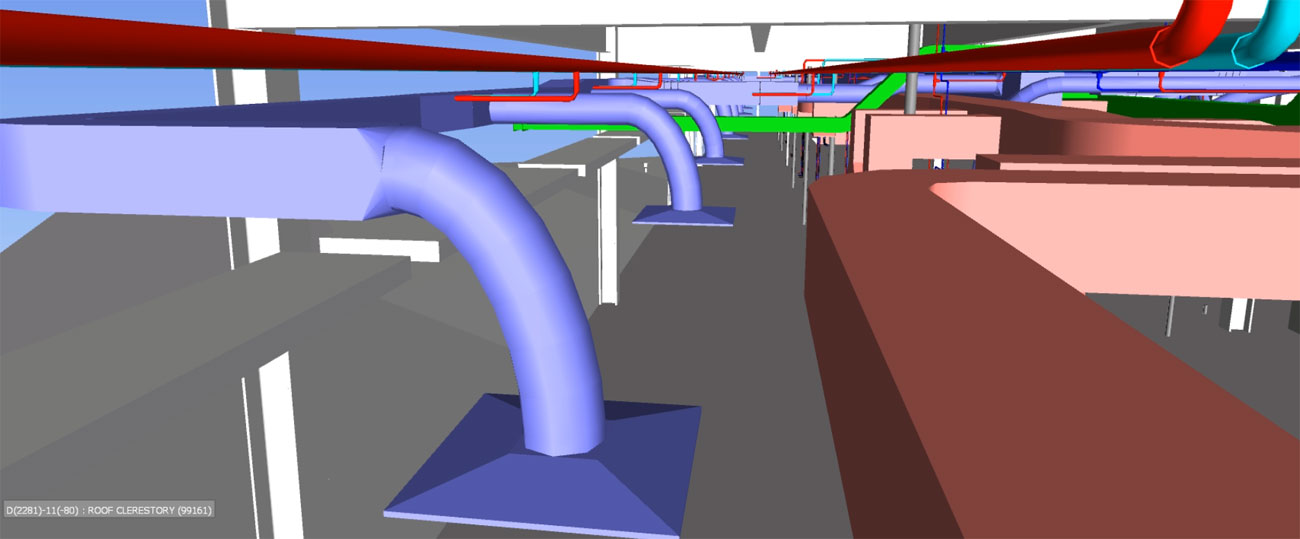 Precision Sheet Metal - BIM Coordination & Drawing Services